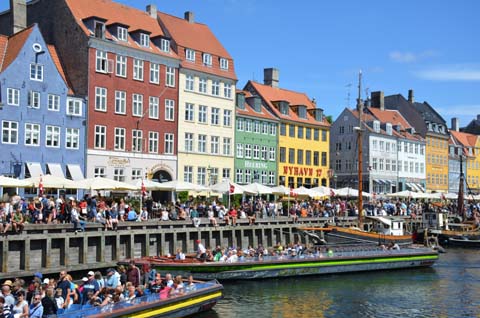 Nyhavn in Kopenhagen