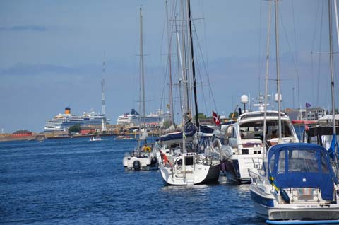 Der Hafen in Kopenhagen