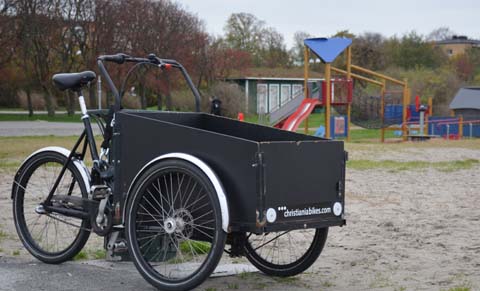 Mit dem Fahrrad in Kopenhagen